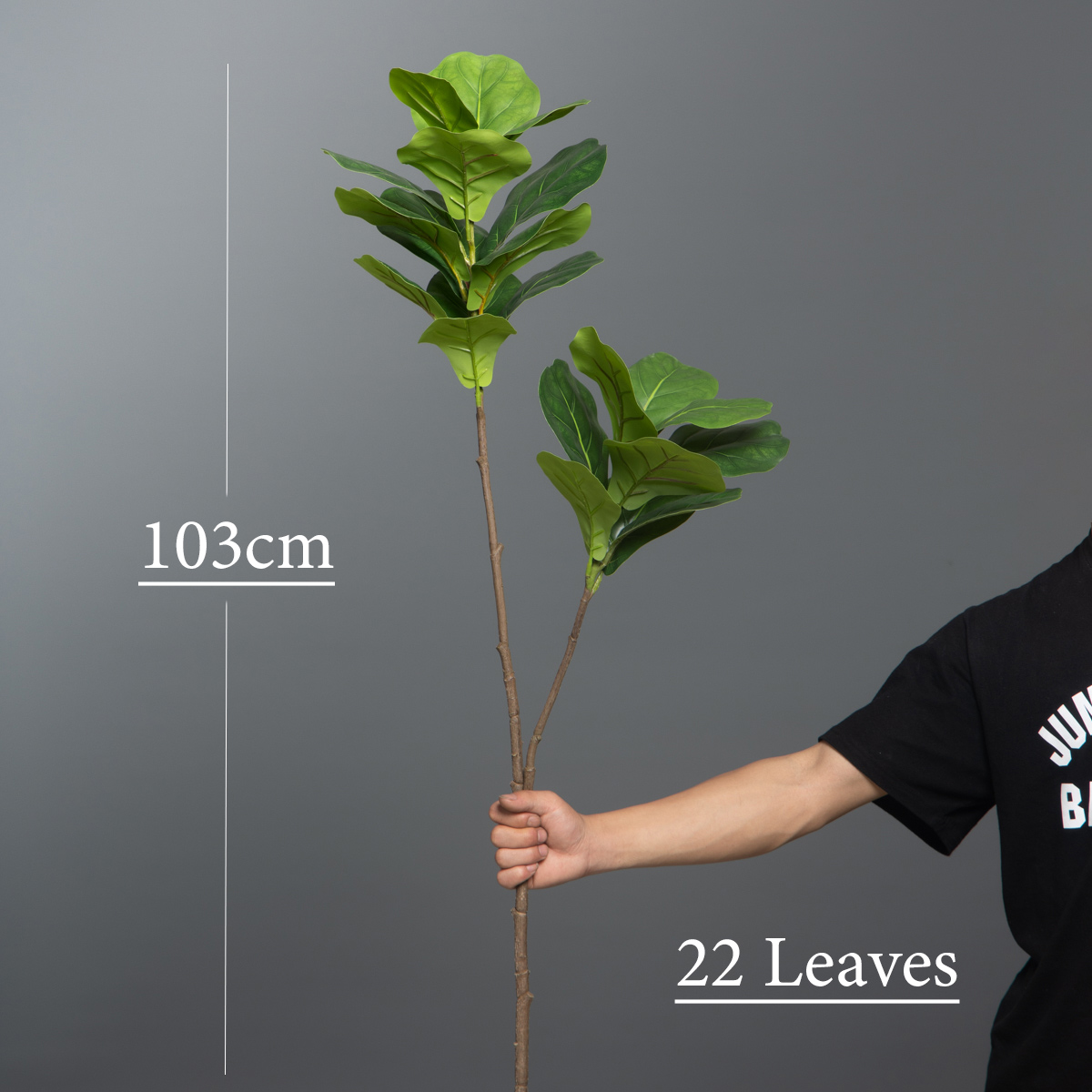 103cm/132cm Artificial Ficus T - Rubber Plant Ficus recension och pris