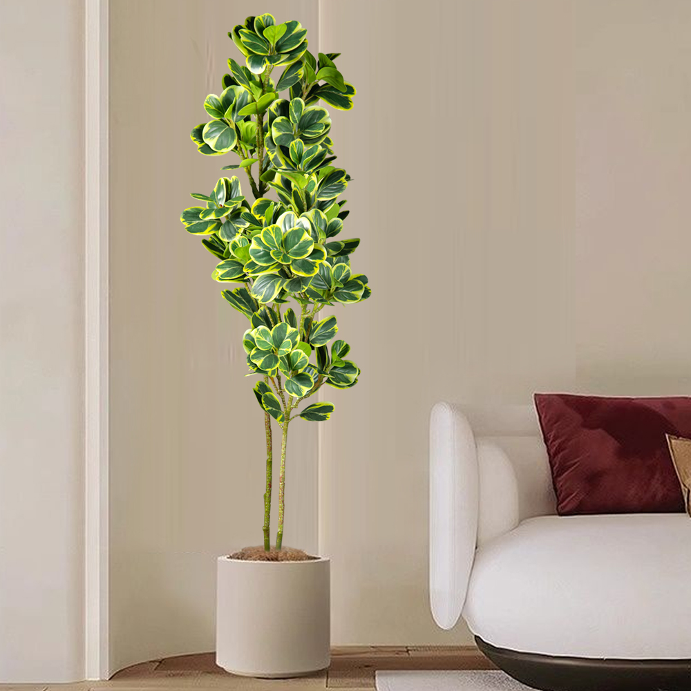 76cm/115cm Artificial Ficus Tr - Rubber Plant Ficus recension och pris