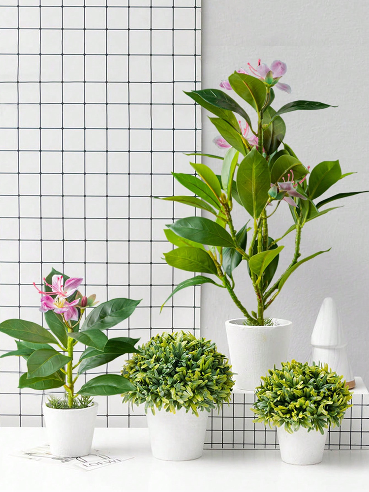 21-40cm Artificial Azaleas Pla - Rubber Plant Ficus recension och pris