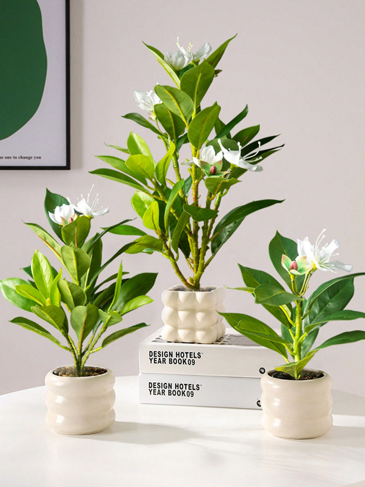 21-40cm Artificial Azaleas Pla - Rubber Plant Ficus recension och pris