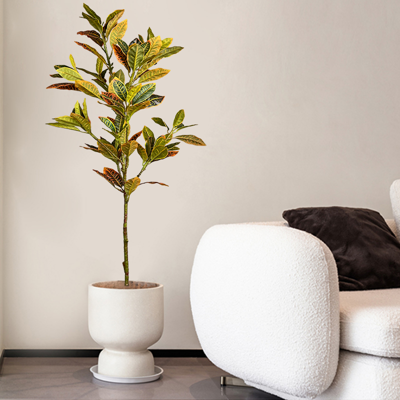 120cm Large Fake Ficus Tree Ar - Rubber Plant Ficus recension och pris