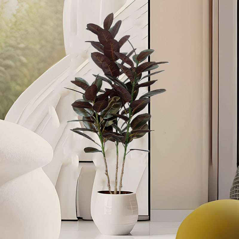 13-70in Large Ficus Tree Artif - Rubber Plant Ficus recension och pris