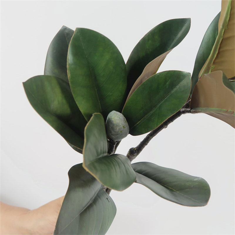 82cm Large Artificial Plants F - Rubber Plant Ficus recension och pris